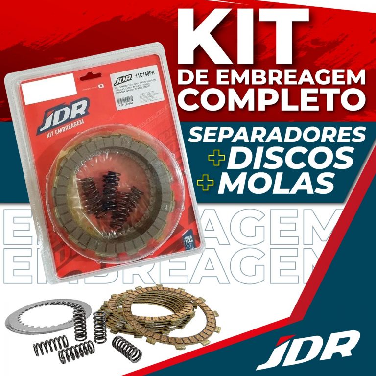Conheça o kit de embreagem JDR, a embreagem que proporciona uma alta performance dos pilotos off road!